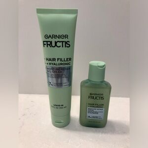 NWOT  Fructis Hair Filler duo.Moisture Repair Gel Cream/Moisture Repair Serum